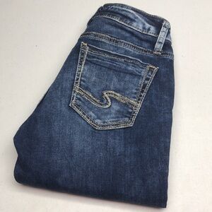 SILVER SUKI CAPRI JEANS 25x26 ⭐️